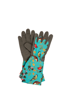 Burgon & Ball Flora & Fauna Gauntlet Garden Gloves, Multi