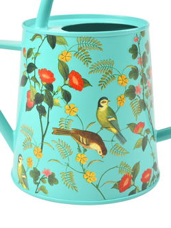 Burgon & Ball RHS Flora & Fauna Indoor Watering Can, 1L, Green/Multi - view 2, Multi