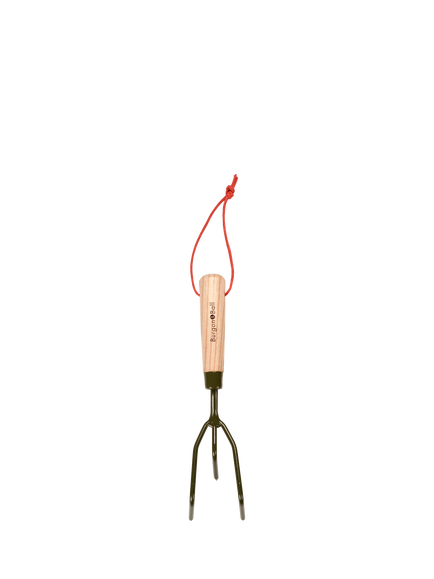Burgon & Ball BoronGreen RHS Claw Cultivator, Green, Green