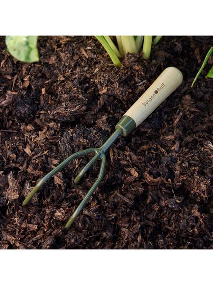 Burgon & Ball BoronGreen RHS Claw Cultivator, Green - view 2, Green