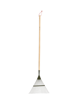 Burgon & Ball BoronGreen RHS Lawn Rake, Green, Green