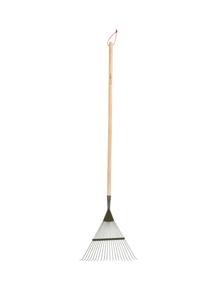 Burgon & Ball BoronGreen RHS Lawn Rake, Green, Green