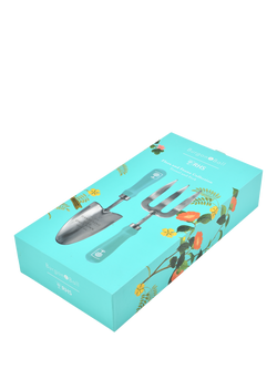 Burgon & Ball RHS Flora & Fauna Trowel & Fork Gift Set - view 2, Multi