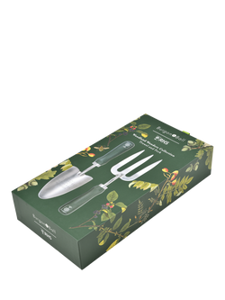 Burgon & Ball RHS Woodland Wonders Trowel & Fork Gift Set - view 2, Green