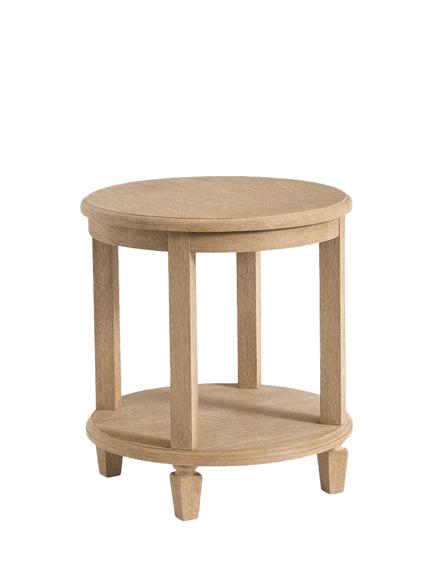 Pottery Barn Sausalito Side Table, Seadrift - view 2, Seadrift