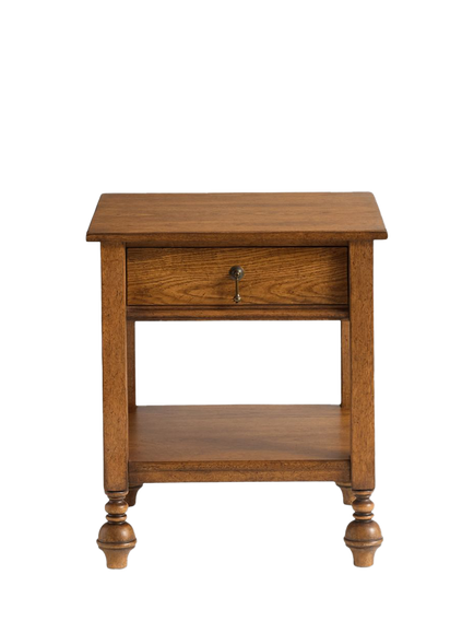 Pottery Barn Summerville Side Table, Tuscan Brown, Tuscan Brown