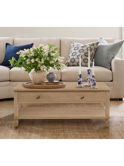 Pottery Barn Sausalito Coffee Table, Seadrift - view 2, Seadrift