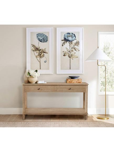 Pottery Barn Sausalito Console Table, Seadrift - view 2, Seadrift