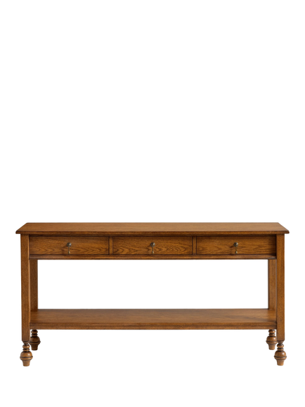 Pottery Barn Summerville Console Table, Tuscan Brown, Tuscan Brown