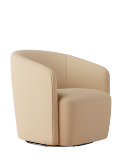 Pottery Barn Preston Swivel Armchair, Camel, Camel