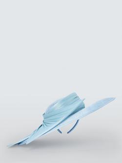 Snoxells Sloane Plate Hat, Light Blue - view 2, Light Blue