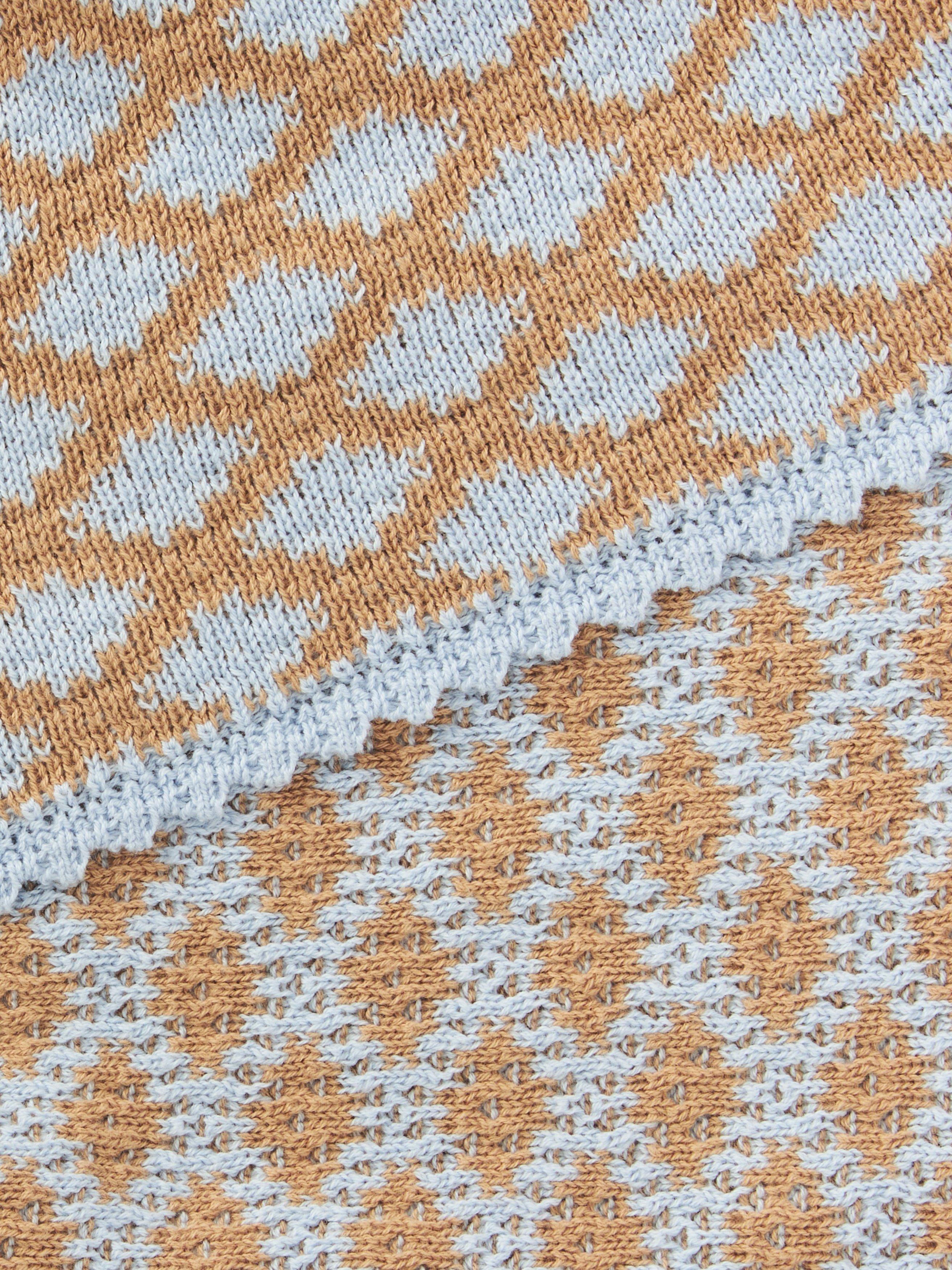 Product image 3 of 4, which shows John Lewis Needle Point Crochet Bandana Scarf, Multi