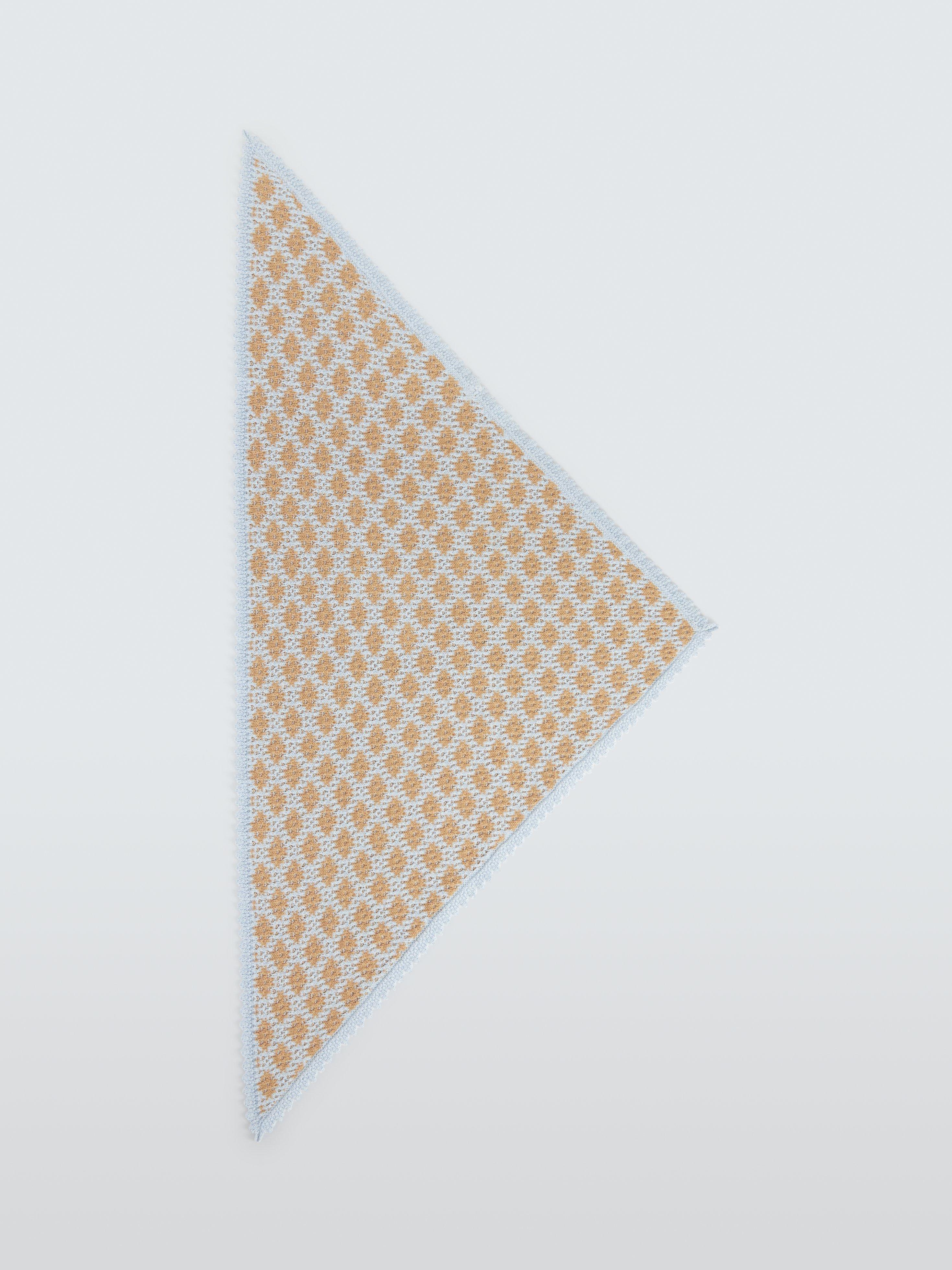 Product image 4 of 4, which shows John Lewis Needle Point Crochet Bandana Scarf, Multi