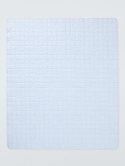 John Lewis Eden Safari Quilted Blanket, Blue, Blue