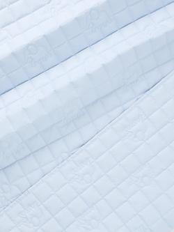 John Lewis Eden Safari Quilted Blanket, Blue - view 2, Blue