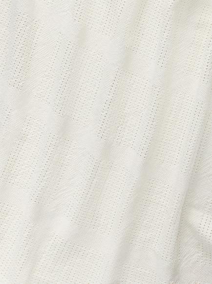 John Lewis Baby Essential Cellular Blanket, Natural - view 2, Natural