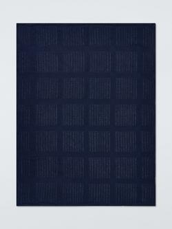 John Lewis Essential Cellular Blanket, Blue, Blue