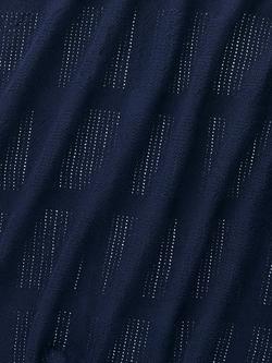 John Lewis Essential Cellular Blanket, Blue - view 2, Blue