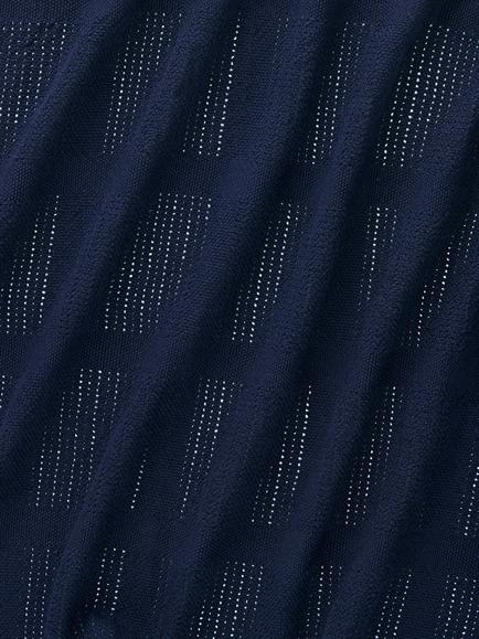 John Lewis Essential Cellular Blanket, Blue - view 2, Blue
