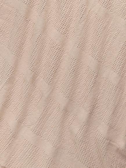 John Lewis Essential Cellular Blanket - view 2, Natural