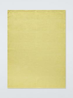 John Lewis Essential Cellular Blanket, Yellow