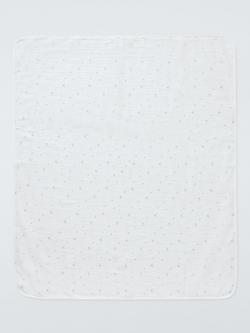 John Lewis Stars Muslin Blanket, Multi