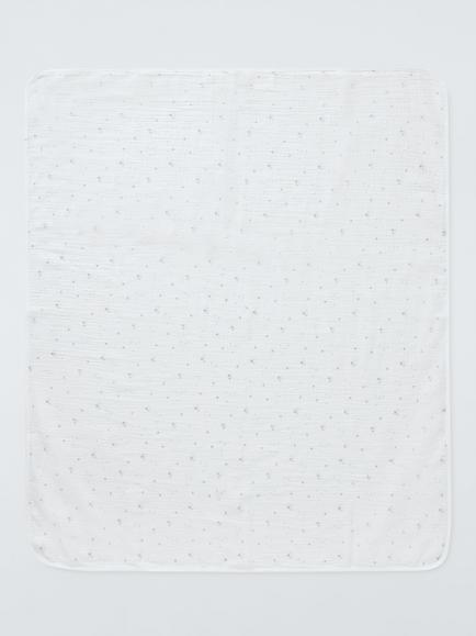 John Lewis Stars Muslin Blanket, Multi