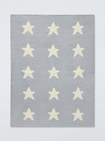 John Lewis Star Knitted Blanket, Multi