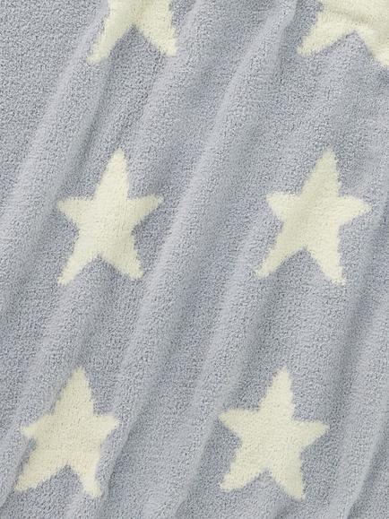 John Lewis Star Knitted Blanket - view 2, Multi