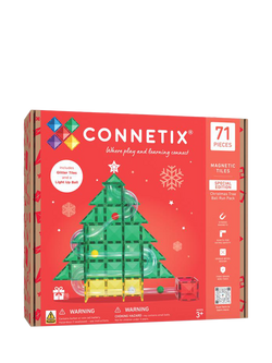 Connetix Christmas Tree Ball Run, Multi