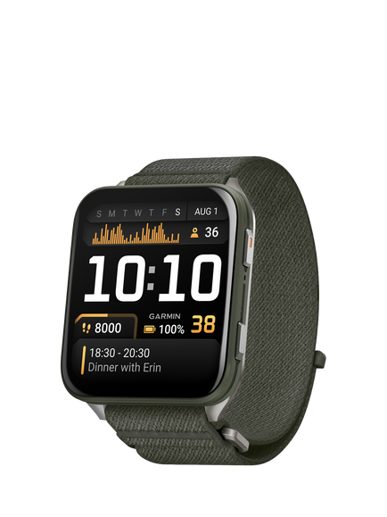 Garmin Venu X1 GPS Smartwatch, Moss