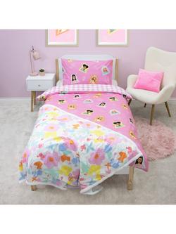 Brand Threads Barbie Reversible Duvet Cover & Pillowcase Set, Single - view 2, Multi