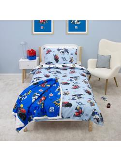LEGO LEGO City Reversible Duvet Cover & Pillowcase Set, Single - view 2, Multi