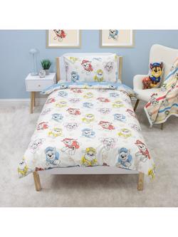 Paw Patrol Reversible Duvet Cover & Pillowcase Set, Single, Multi