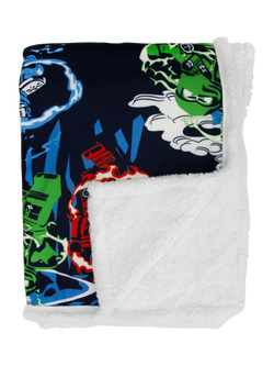 LEGO LEGO Ninjago Sherpa Fleece Blanket, Multi