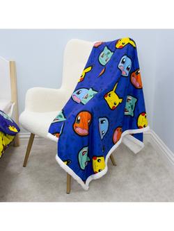 Pokémon Fleece Blanket - view 2, Multi