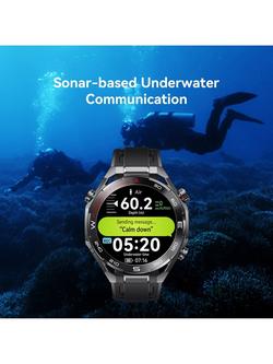 Huawei Watch Ultimate 2 Smartwatch, Black - view 2, Black