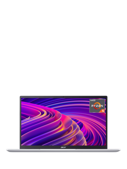 Acer Swift 3 Laptop, AMD Ryzen 5 Processor, 16GB RAM, 512GB SSD, 14" Full HD, Silver, Silver