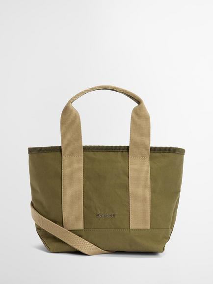 Barbour Mya Mini Tote Bag, Dusky Green, Dusky Green