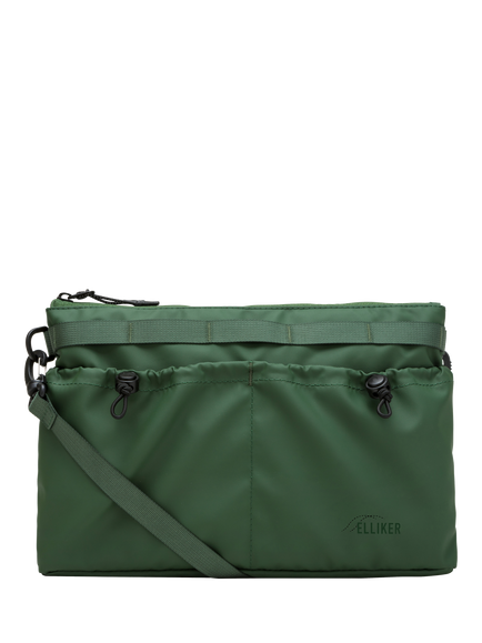 ELLIKER Selside Cross Body Sacoche Bag, 3L, Green