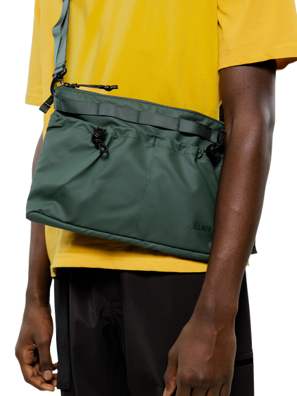 ELLIKER Selside Cross Body Sacoche Bag, 3L - view 2, Green