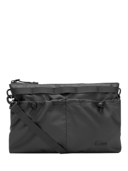 ELLIKER Selside Cross Body Sacoche Bag, 3L, Black
