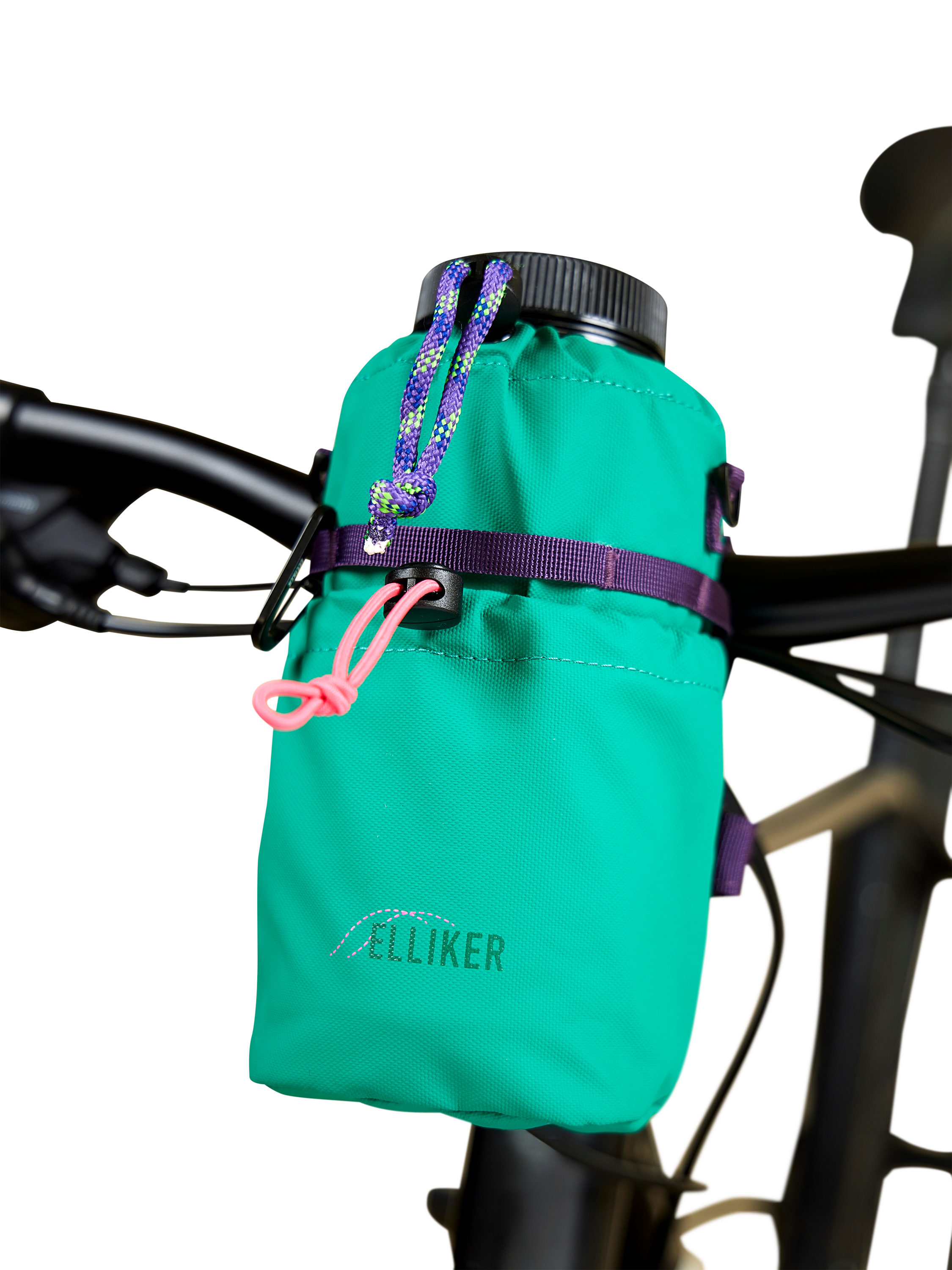 Product image 2 of 8, which shows ELLIKER Keasden Water Bottle Bag, Teal