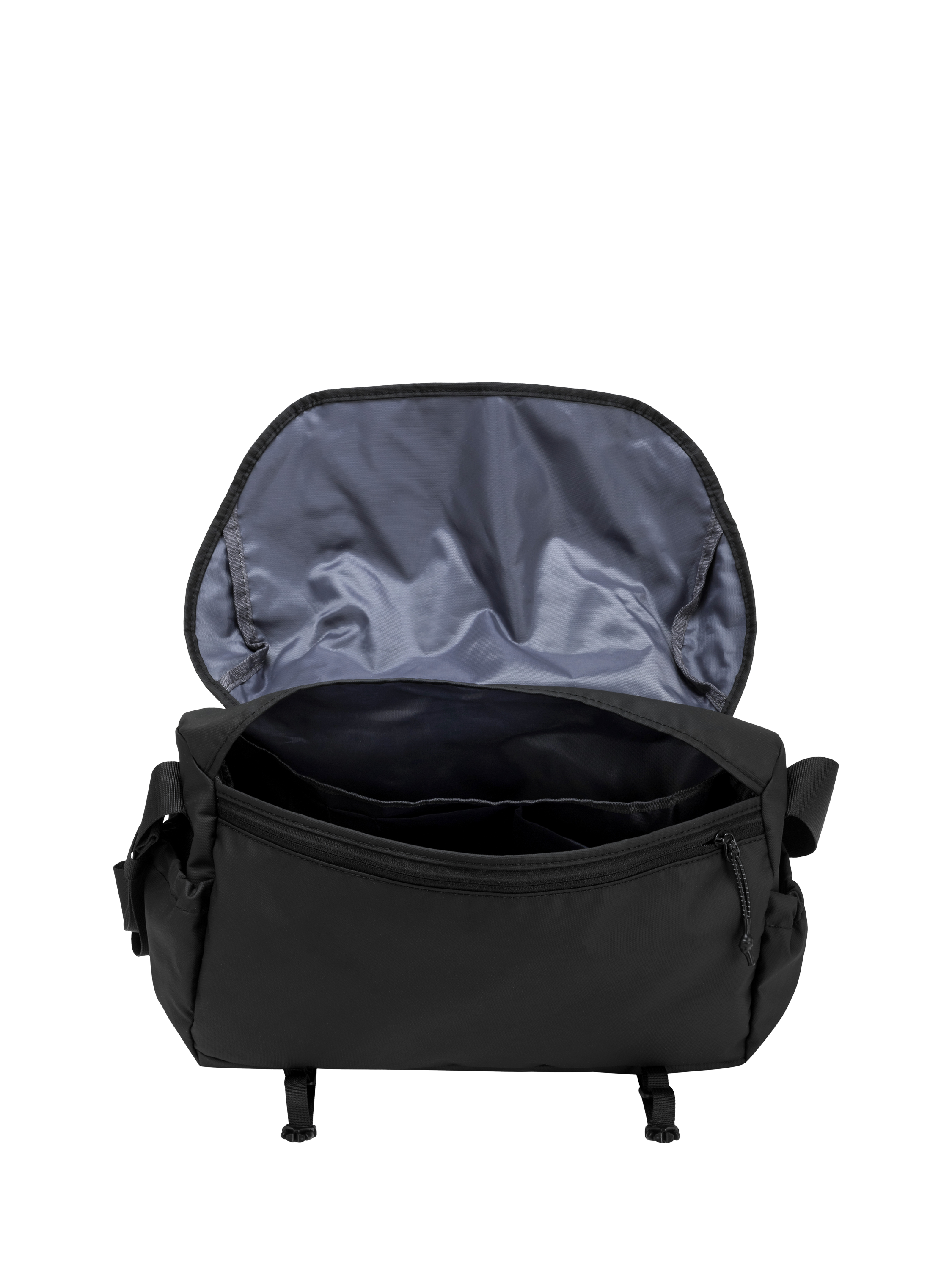 Product image 2 of 9, which shows ELLIKER Walden Messenger Bag, Black