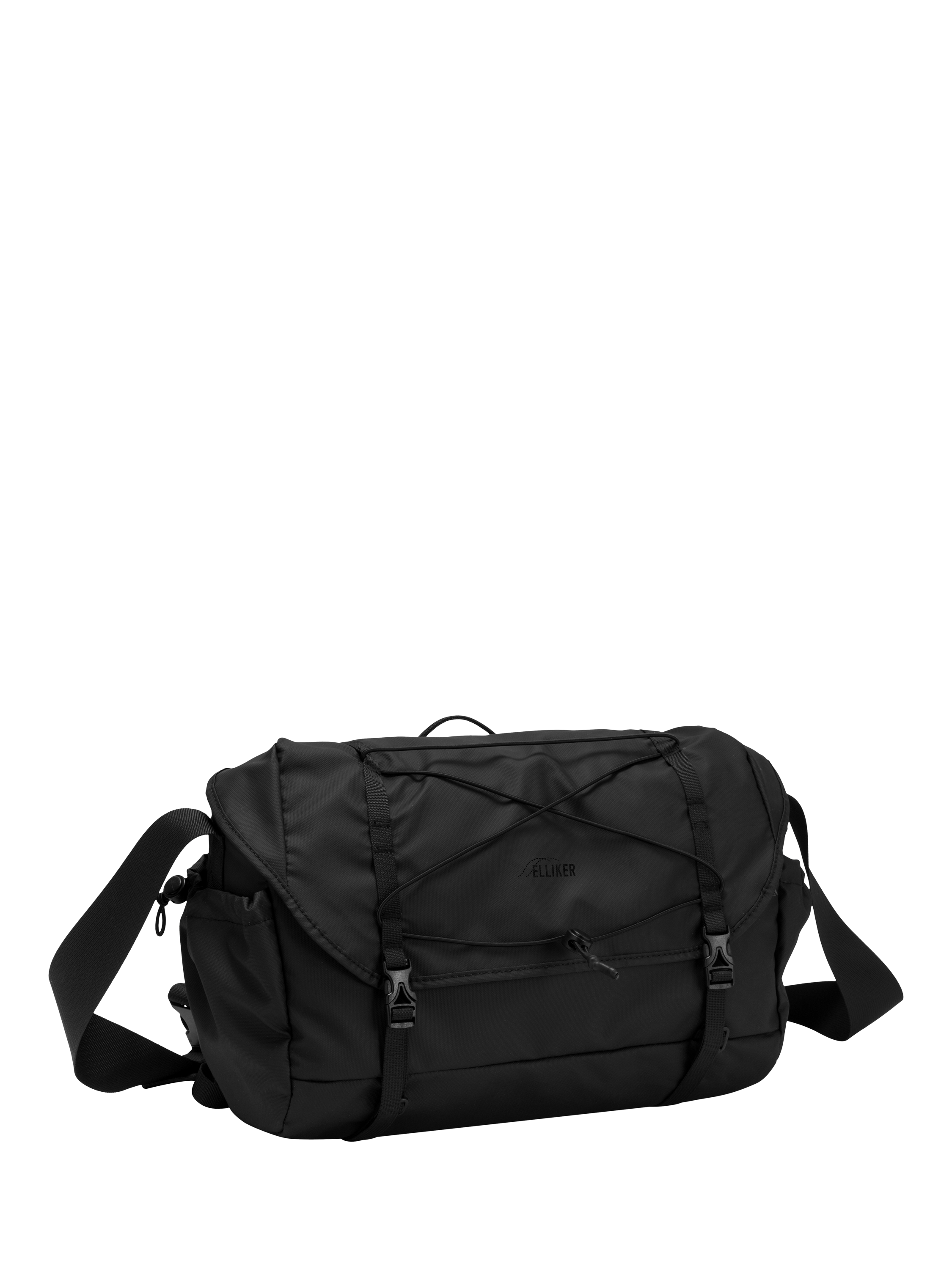 Product image 3 of 9, which shows ELLIKER Walden Messenger Bag, Black
