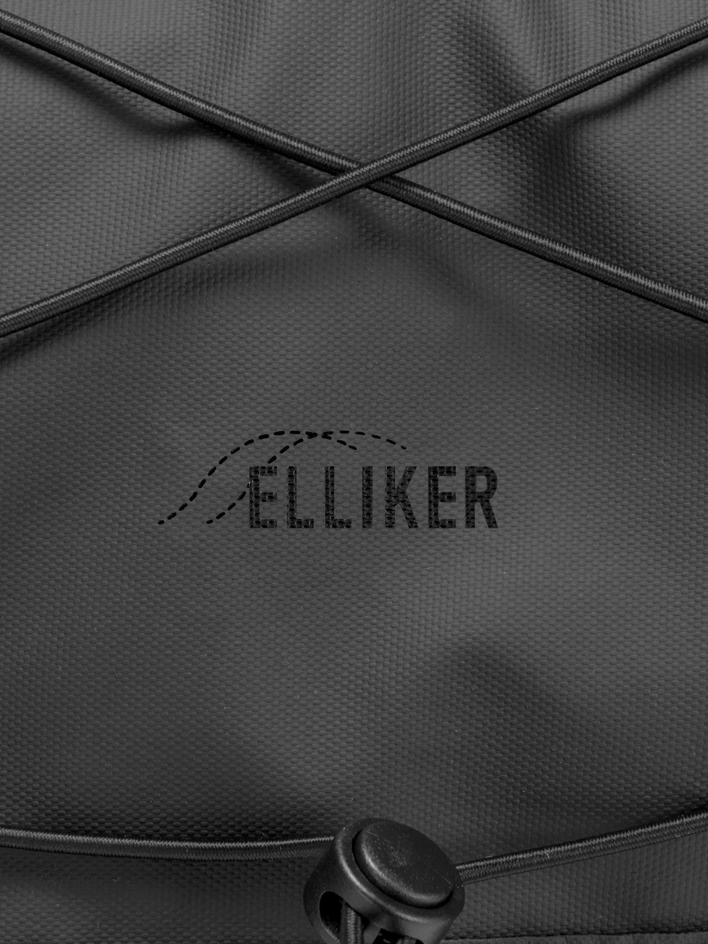 Product image 6 of 9, which shows ELLIKER Walden Messenger Bag, Black