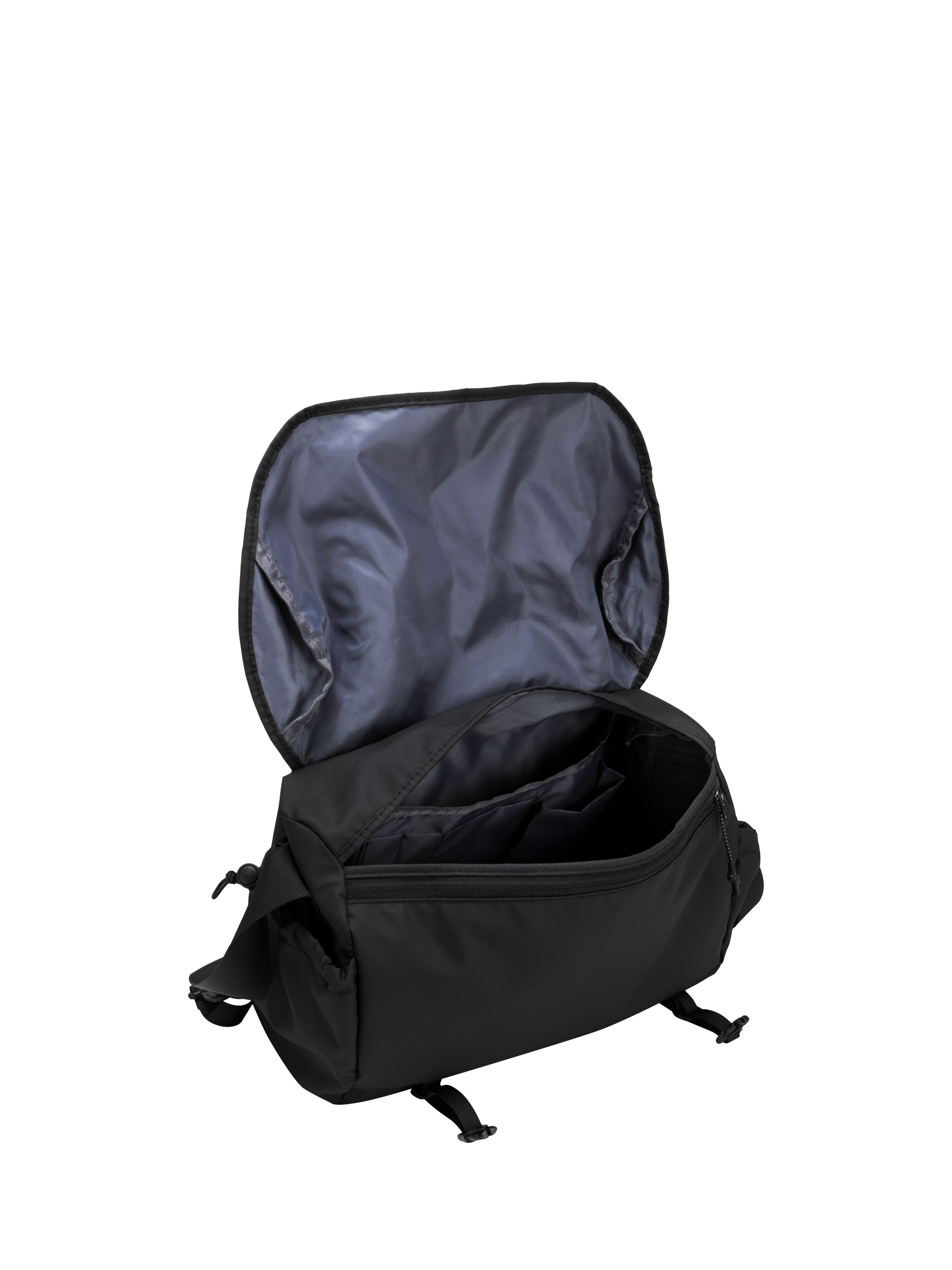Product image 7 of 9, which shows ELLIKER Walden Messenger Bag, Black