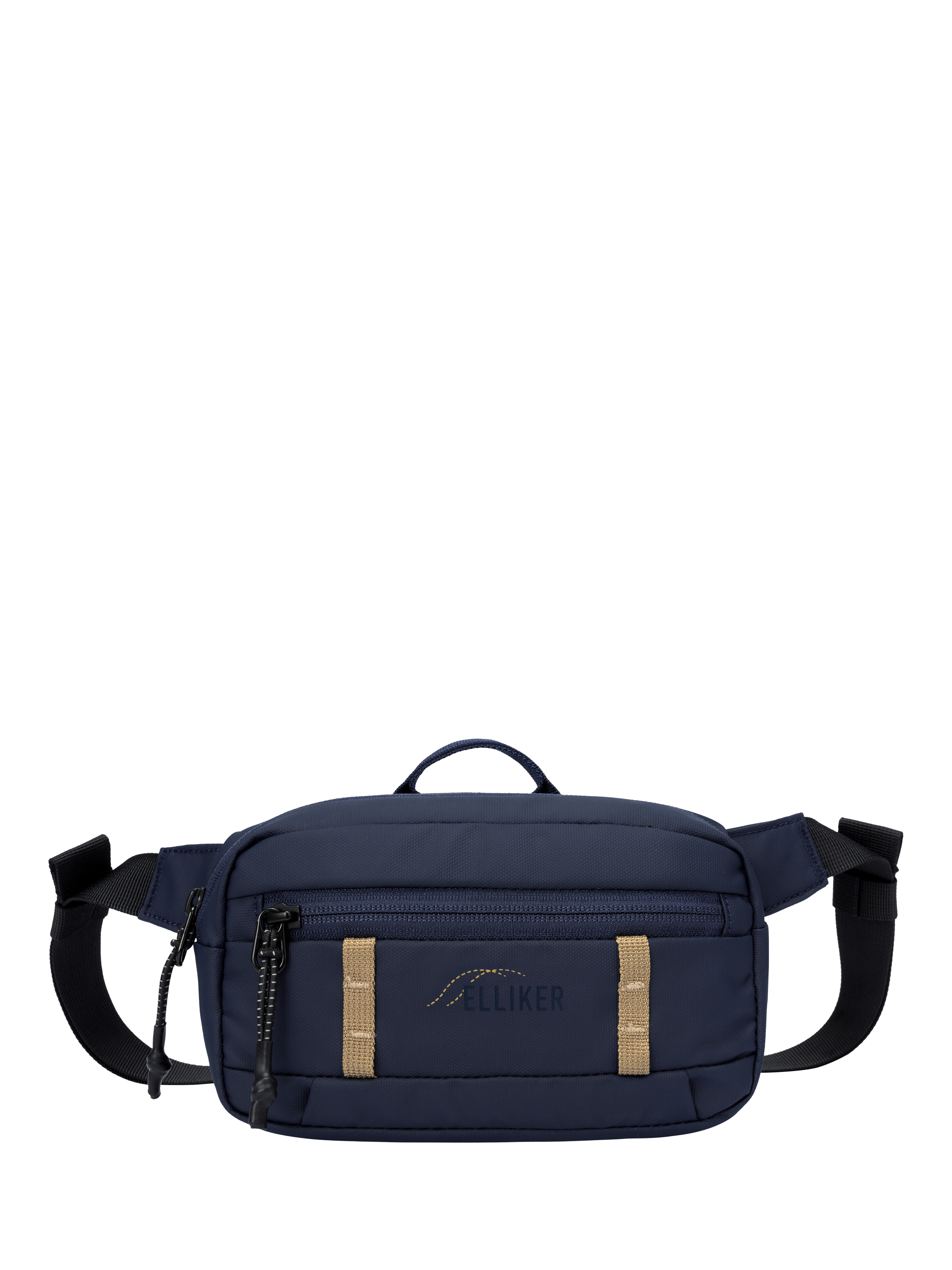 Product image 1 of 11, which shows ELLIKER Semer Sling Bag, 1L, Navy