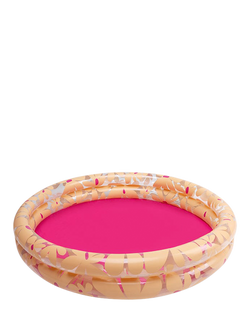Swim Essentials Orange Round Inflatable Pool, Pink, Multi