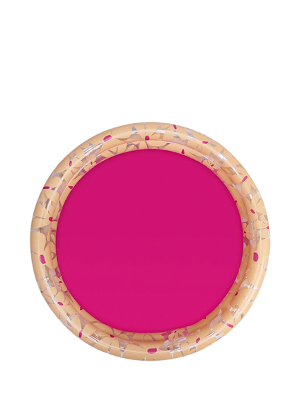 Swim Essentials Orange Round Inflatable Pool, Pink - view 2, Multi